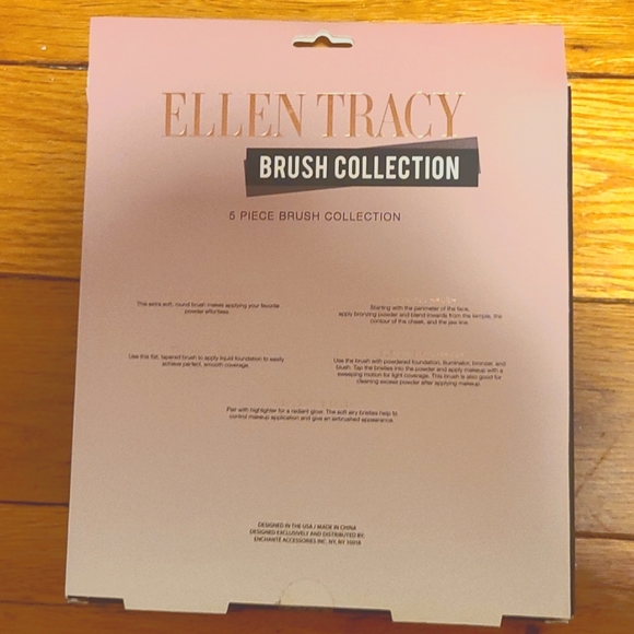 NWT Makeup Brush Collection - Ellen Tracy - Picture 4 of 4